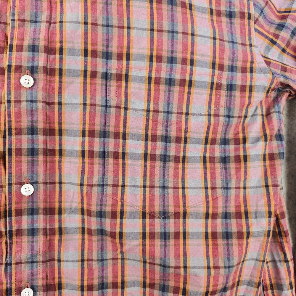 Gustin Shirt Mens Medium Long Sleeve Button Down 100% Cotton USA Lightweight - Picture 2 of 8